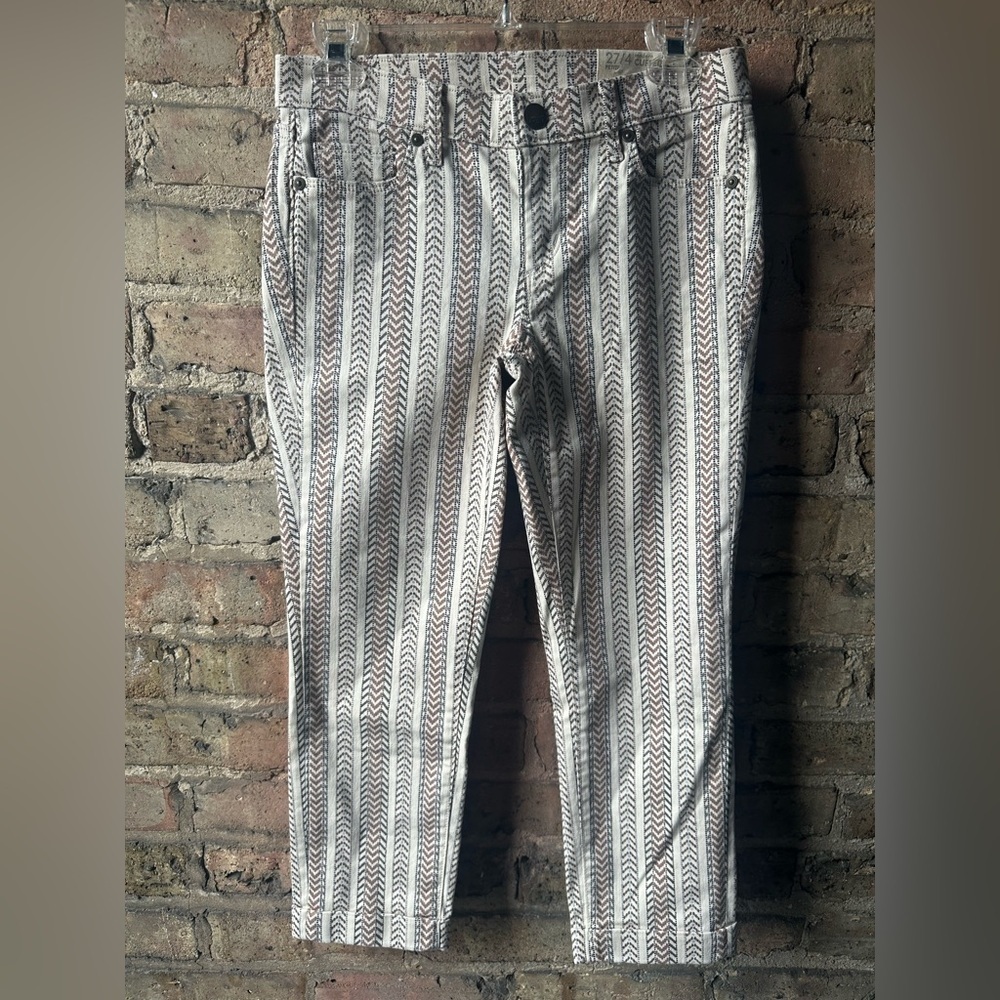 Striped Patterned Pants Petite